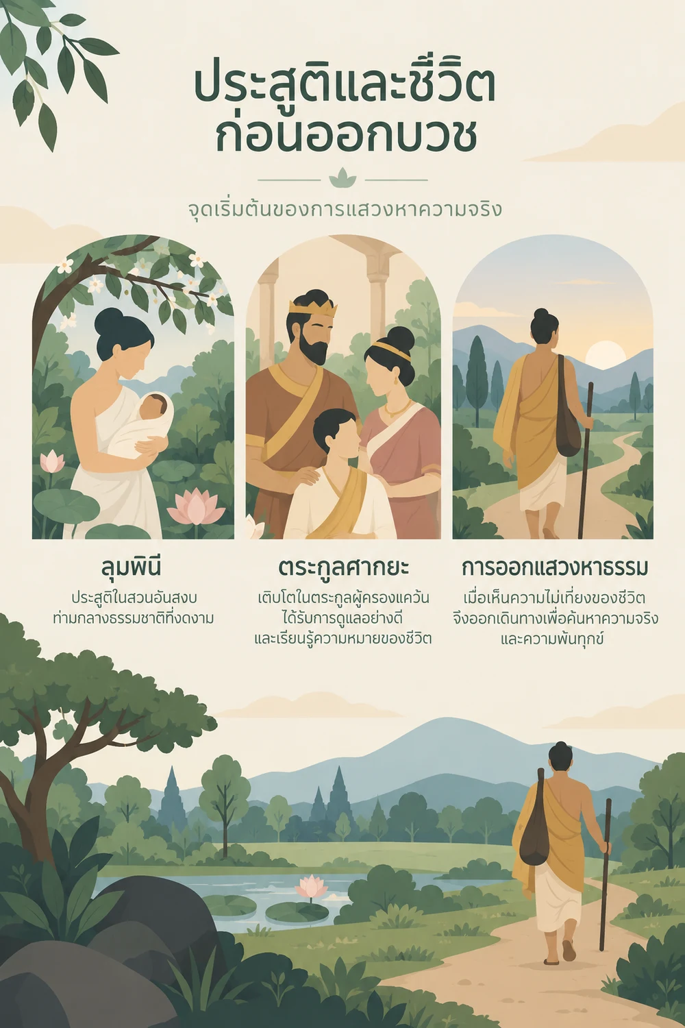 ประสูติและชีวิตก่อนออกบวช