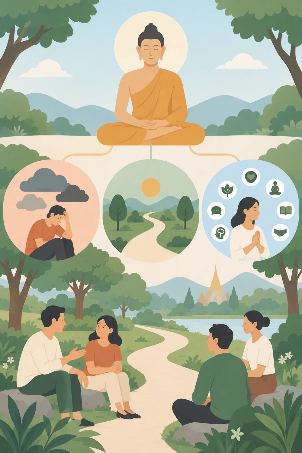คำสอนหลักของพระพุทธเจ้าคืออะไร