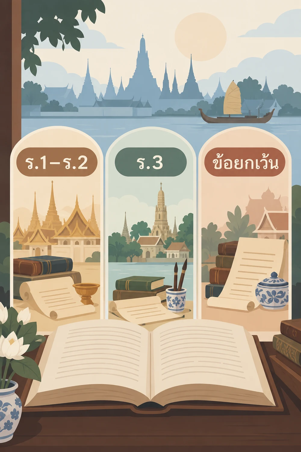 รัชกาลที่ 1–3: ถ้อยคำยุคต้นและข้อยกเว้นของ ร.3
