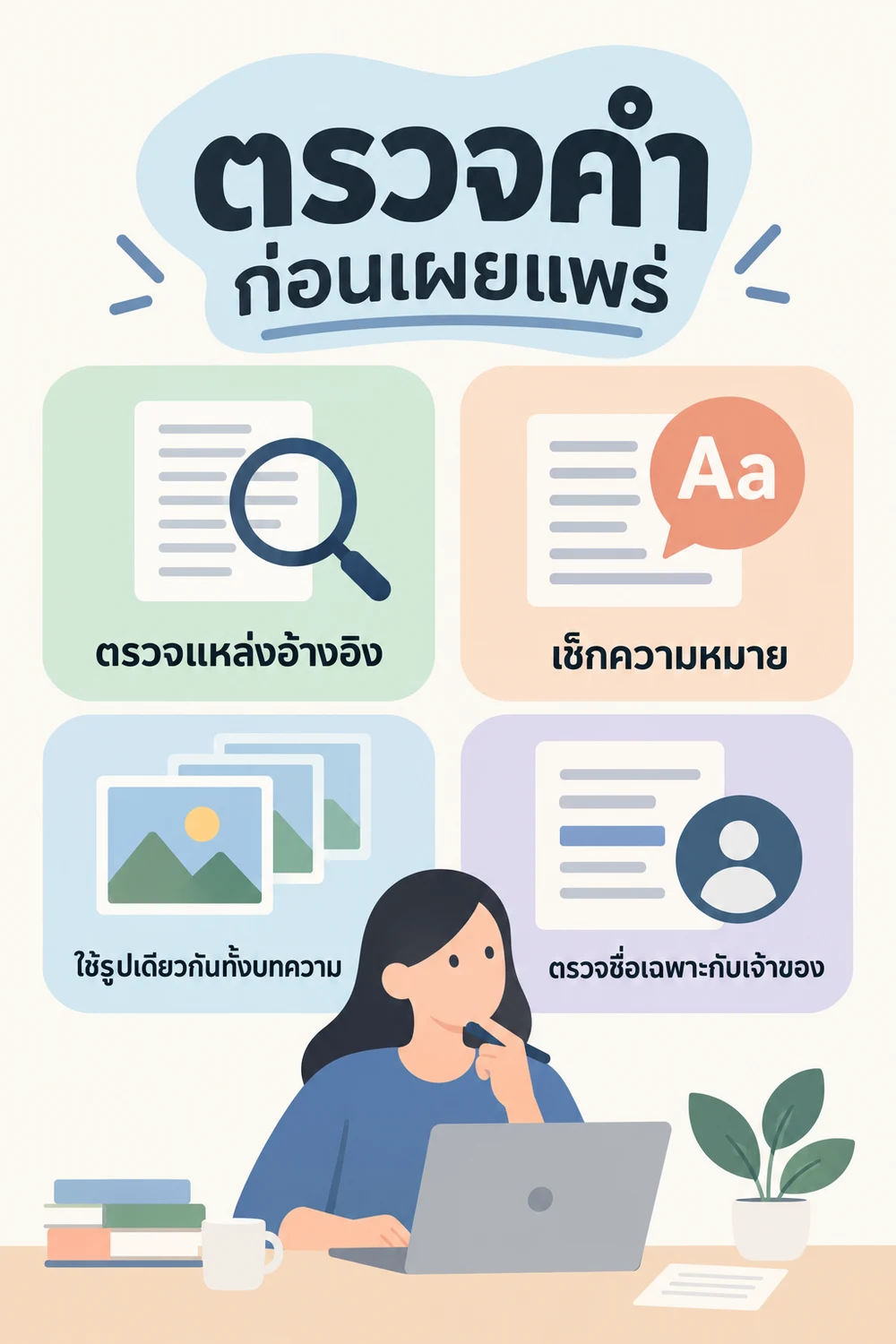 ตรวจคำก่อนเผยแพร่