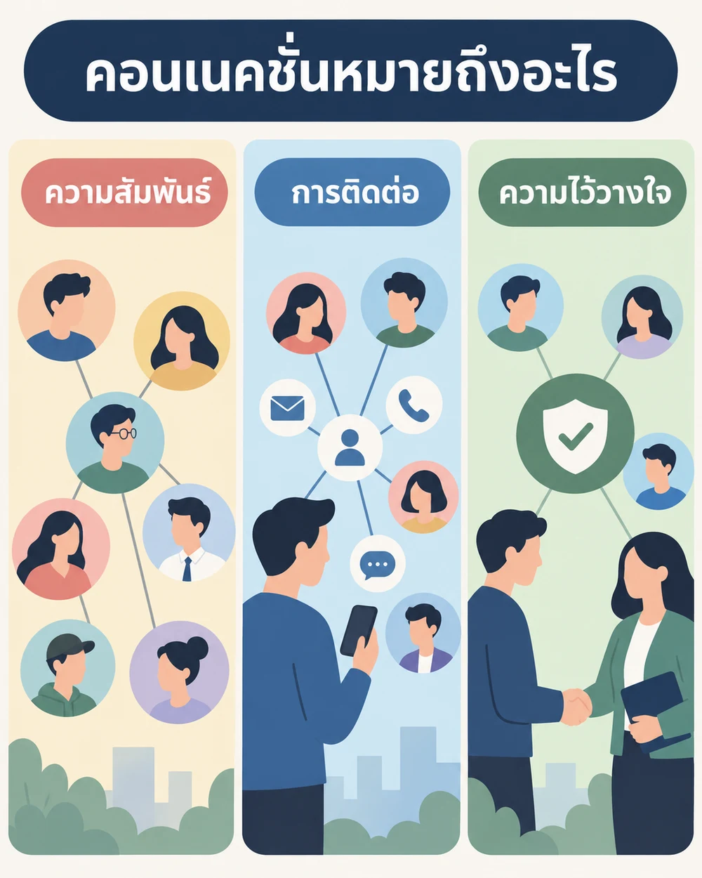 คอนเนคชั่นหมายถึงอะไร