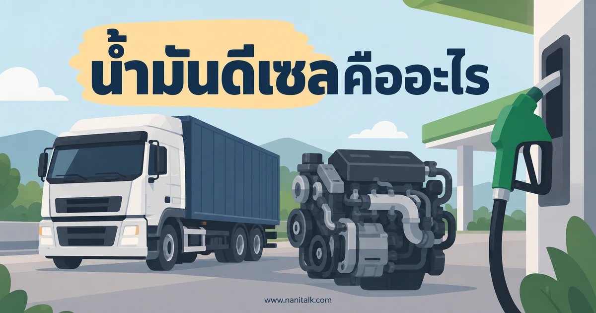 น้ำมันดีเซลคืออะไร ใช้กับเครื่องยนต์แบบไหนและเลือกอย่างไร