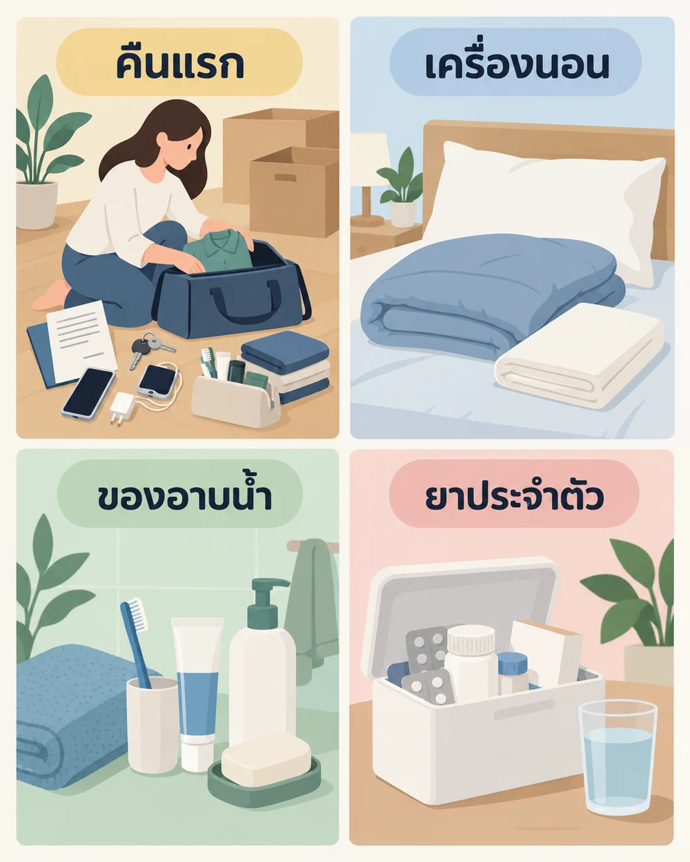 ของที่ควรมีตั้งแต่คืนแรก