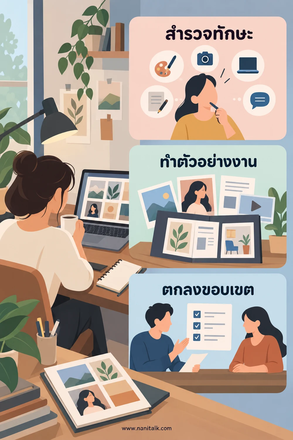 เริ่มหาเงินออนไลน์จากทักษะที่มีได้อย่างไร