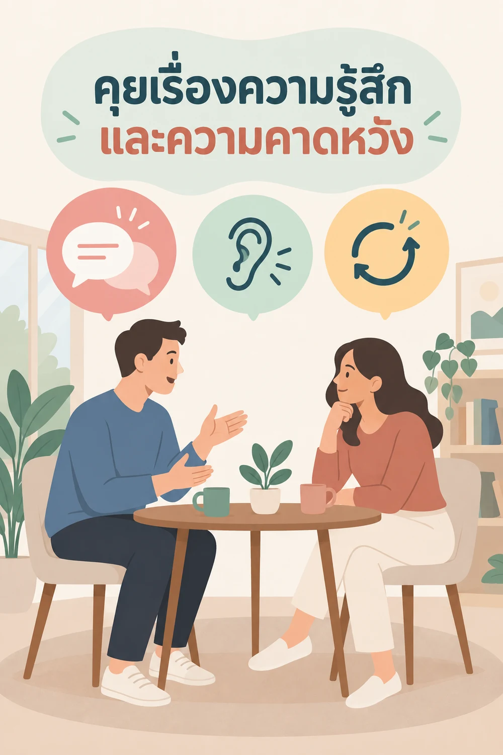 คุยเรื่องความรู้สึกและความคาดหวัง