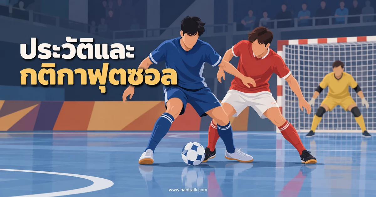 ประวัติฟุตซอล (Futsal) กติกา และเทคนิคการเล่น
