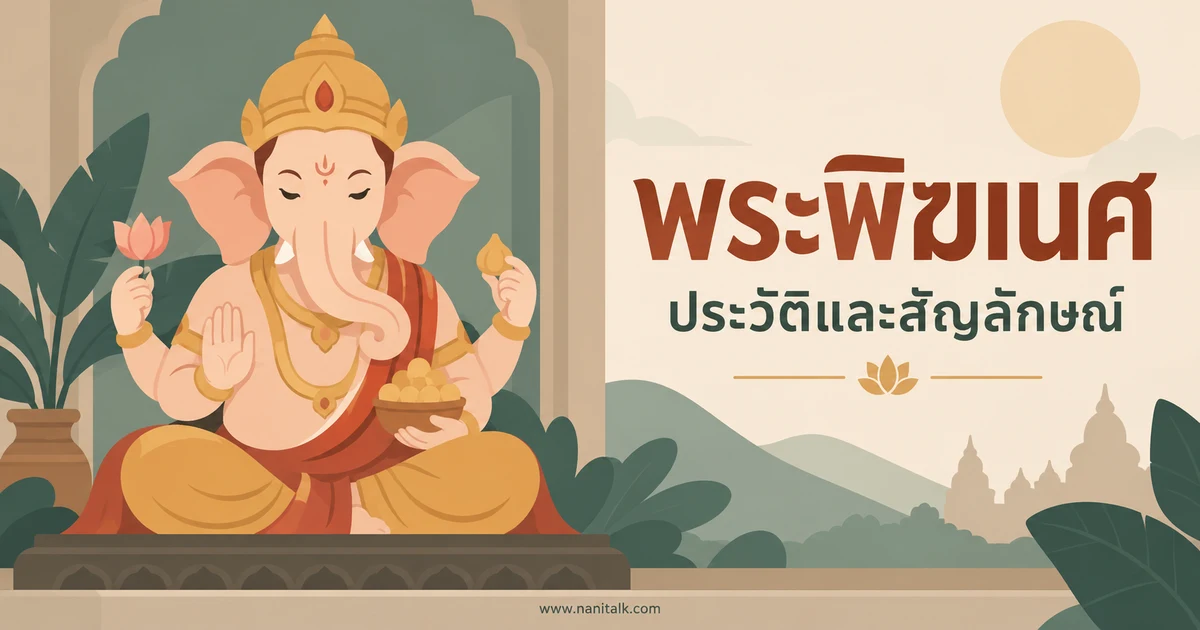 พระพิฆเนศคือใคร: ประวัติ สัญลักษณ์ และแนวทางบูชาอย่างเข้าใจ