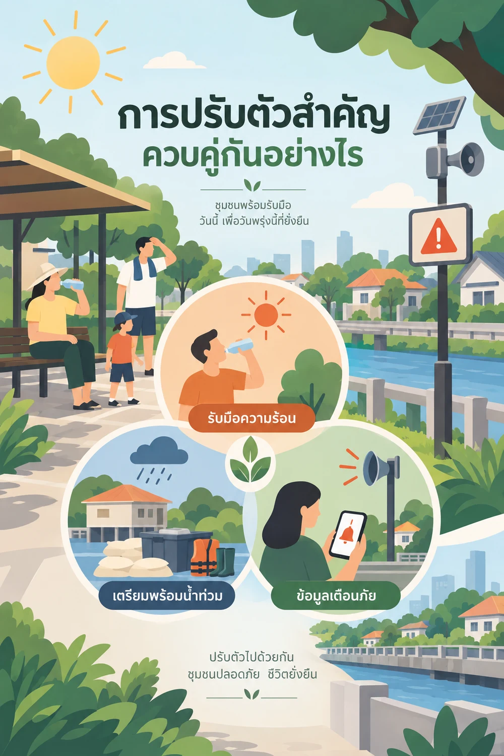 การปรับตัวสำคัญควบคู่กันอย่างไร