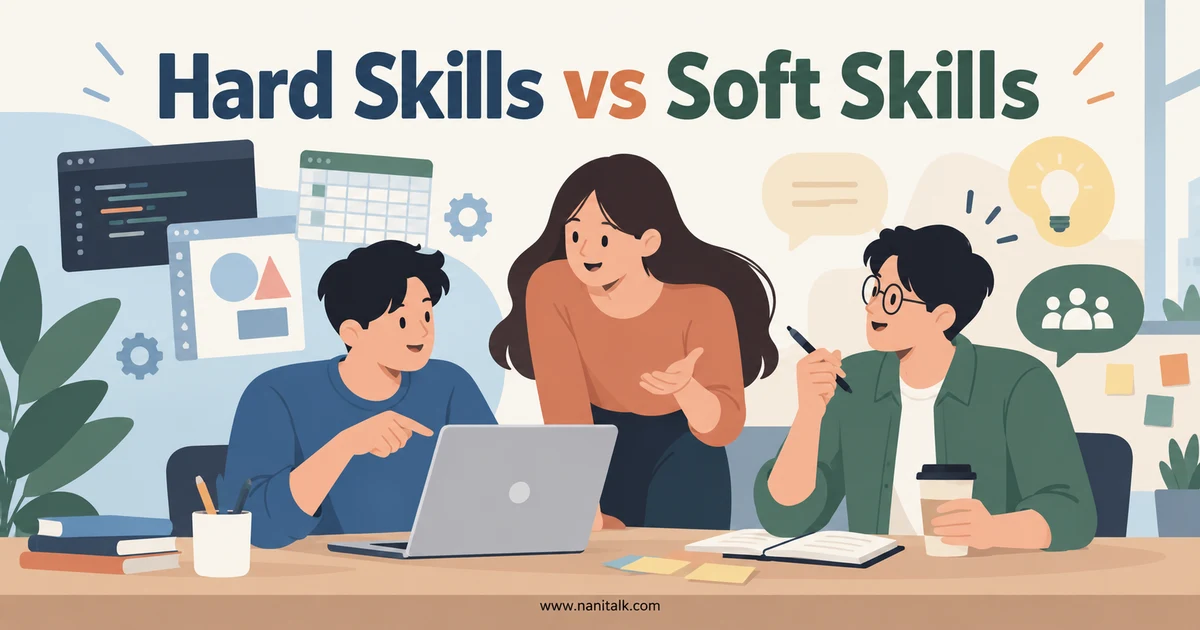 Hard Skills vs Soft Skills ต่างกันอย่างไร และพัฒนาอย่างไร