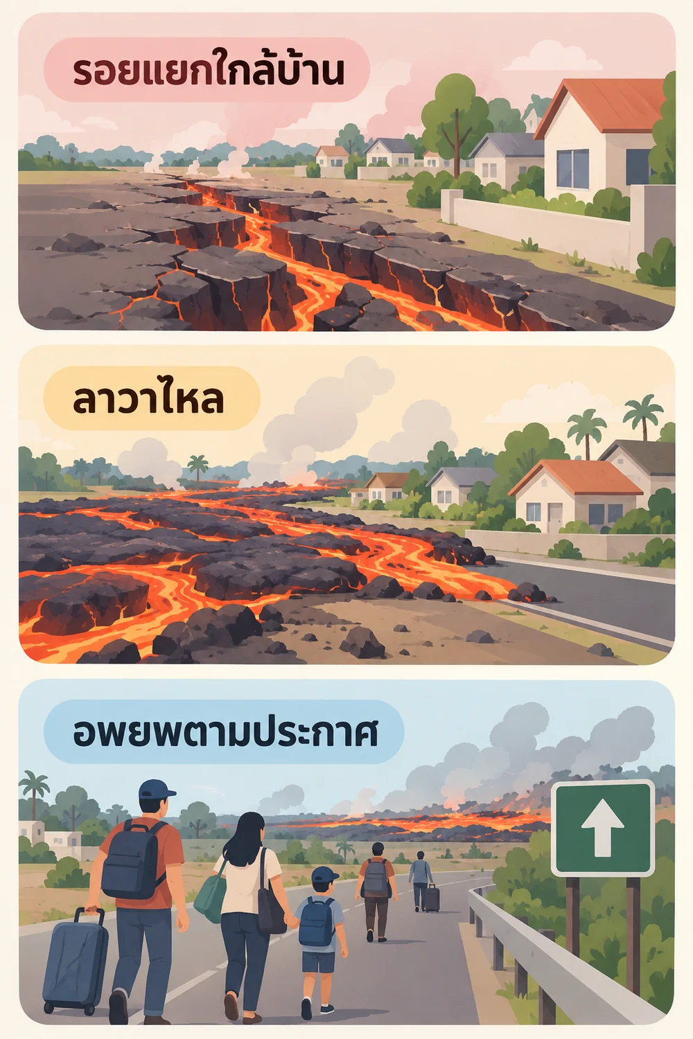 เหตุใดชุมชนจึงต้องอพยพ