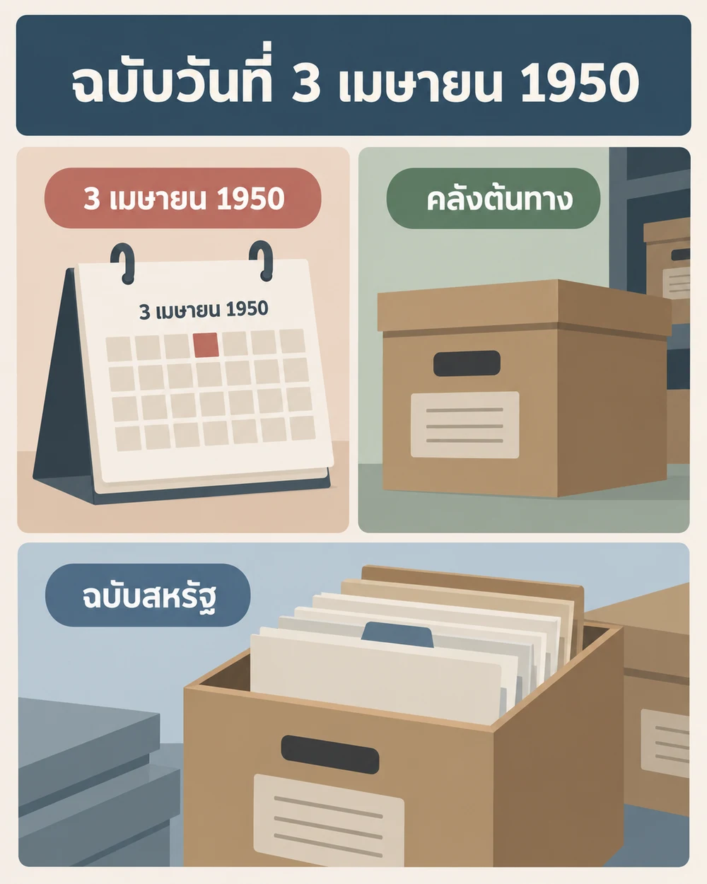 ปกฉบับ 3 เมษายน 1950