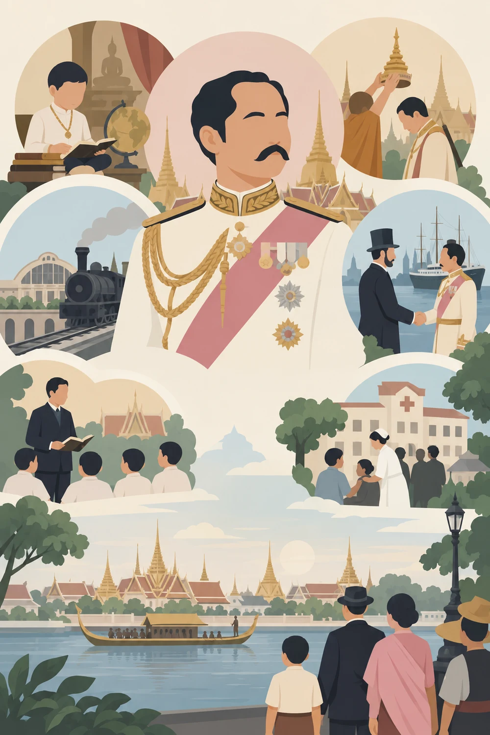 พระราชประวัติจากเจ้าฟ้าจุฬาลงกรณ์สู่รัชกาลที่ 5