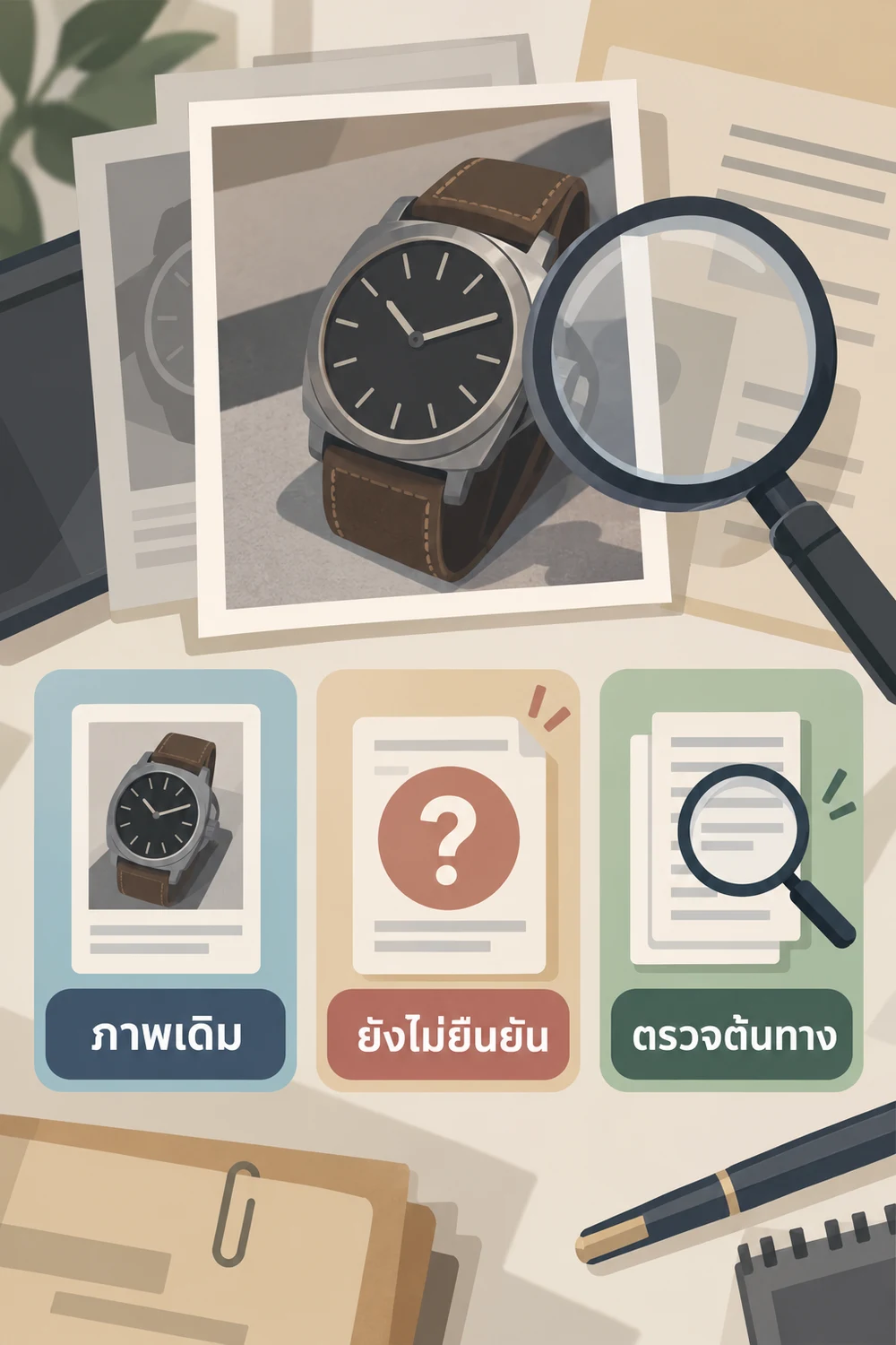 ภาพ Panerai กับข้ออ้างเกี่ยวกับประยุทธ์