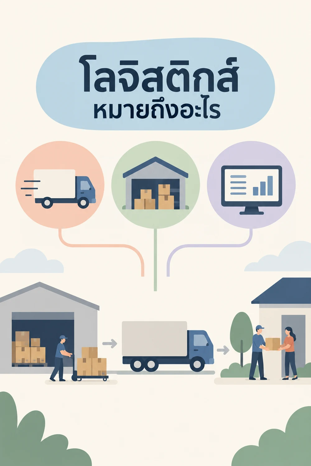 โลจิสติกส์หมายถึงอะไร