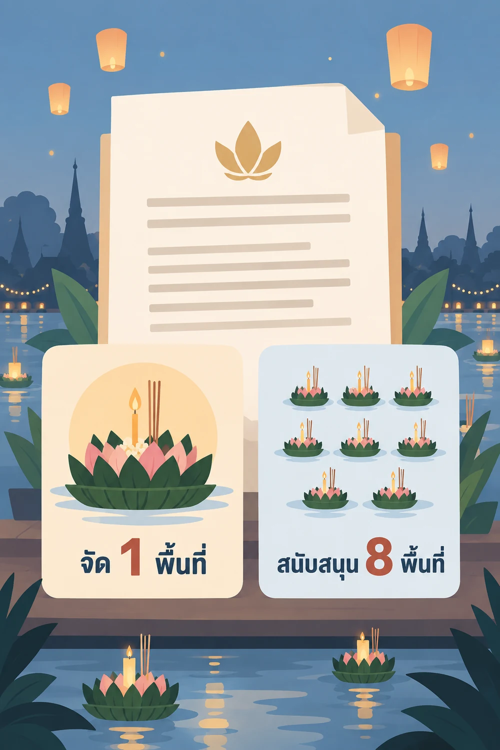ประกาศ ททท. ปี 2561 แบ่งพื้นที่อย่างไร