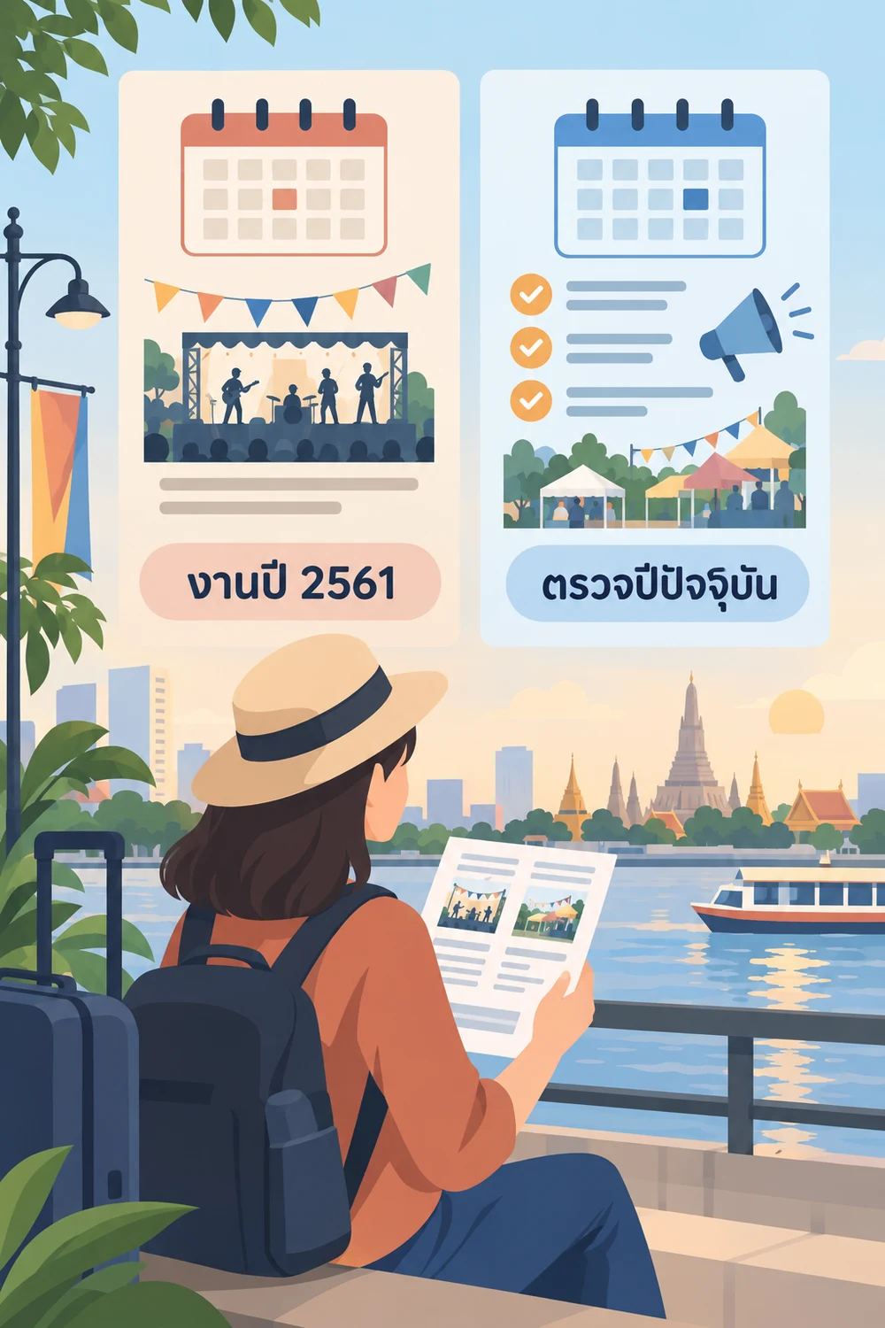 กรุงเทพฯ และการตรวจงานก่อนเดินทาง