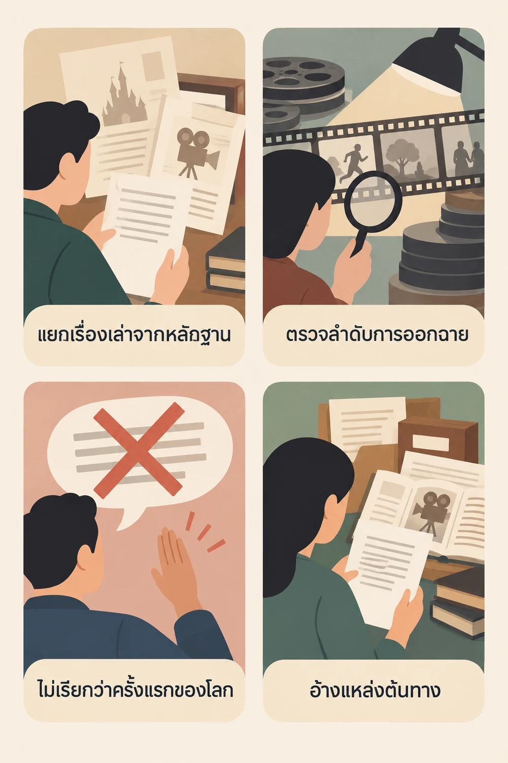ตรวจเรื่องเล่ายอดนิยมก่อนแชร์ต่อ