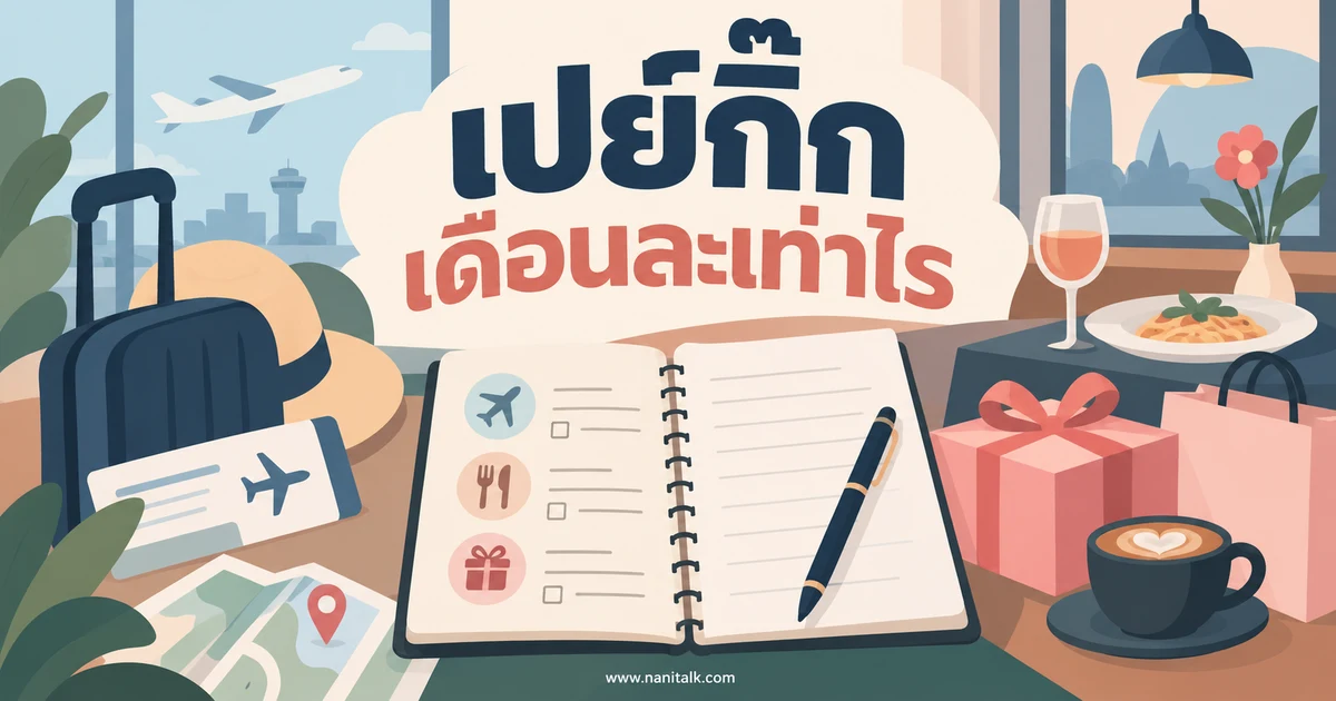 เปย์กิ๊กเสียเงินเท่าไร? ลองคำนวณค่าใช้จ่ายและวางงบให้ชัด