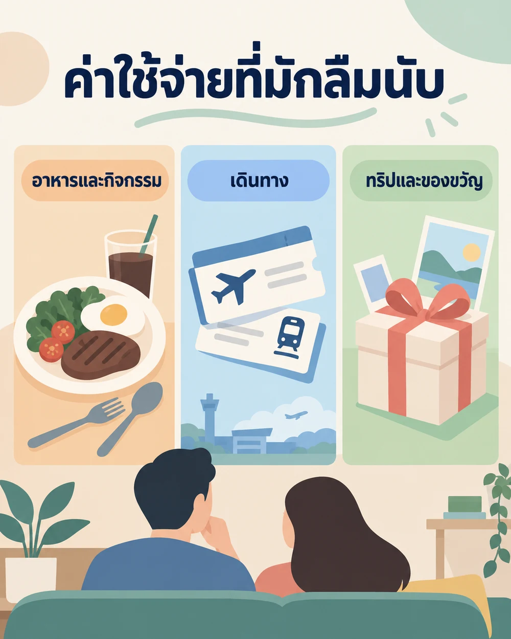 ค่าใช้จ่ายที่มักลืมนับ