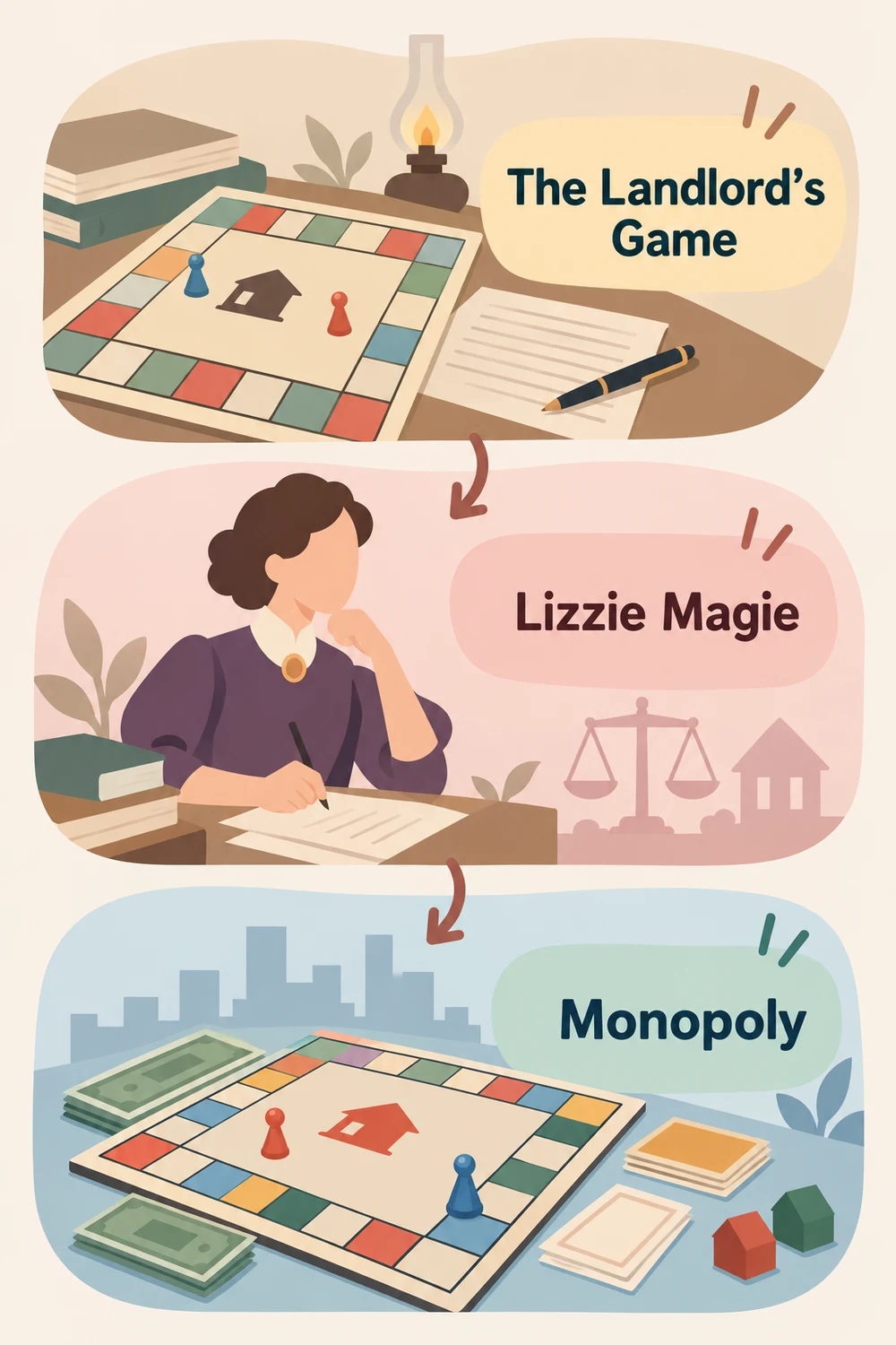 ประวัติจาก The Landlord’s Game ถึง Monopoly