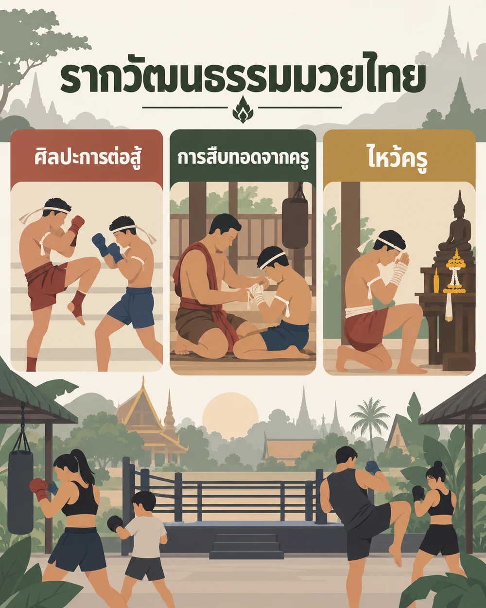 ประวัติมวยไทยเกี่ยวข้องกับวัฒนธรรมอย่างไร