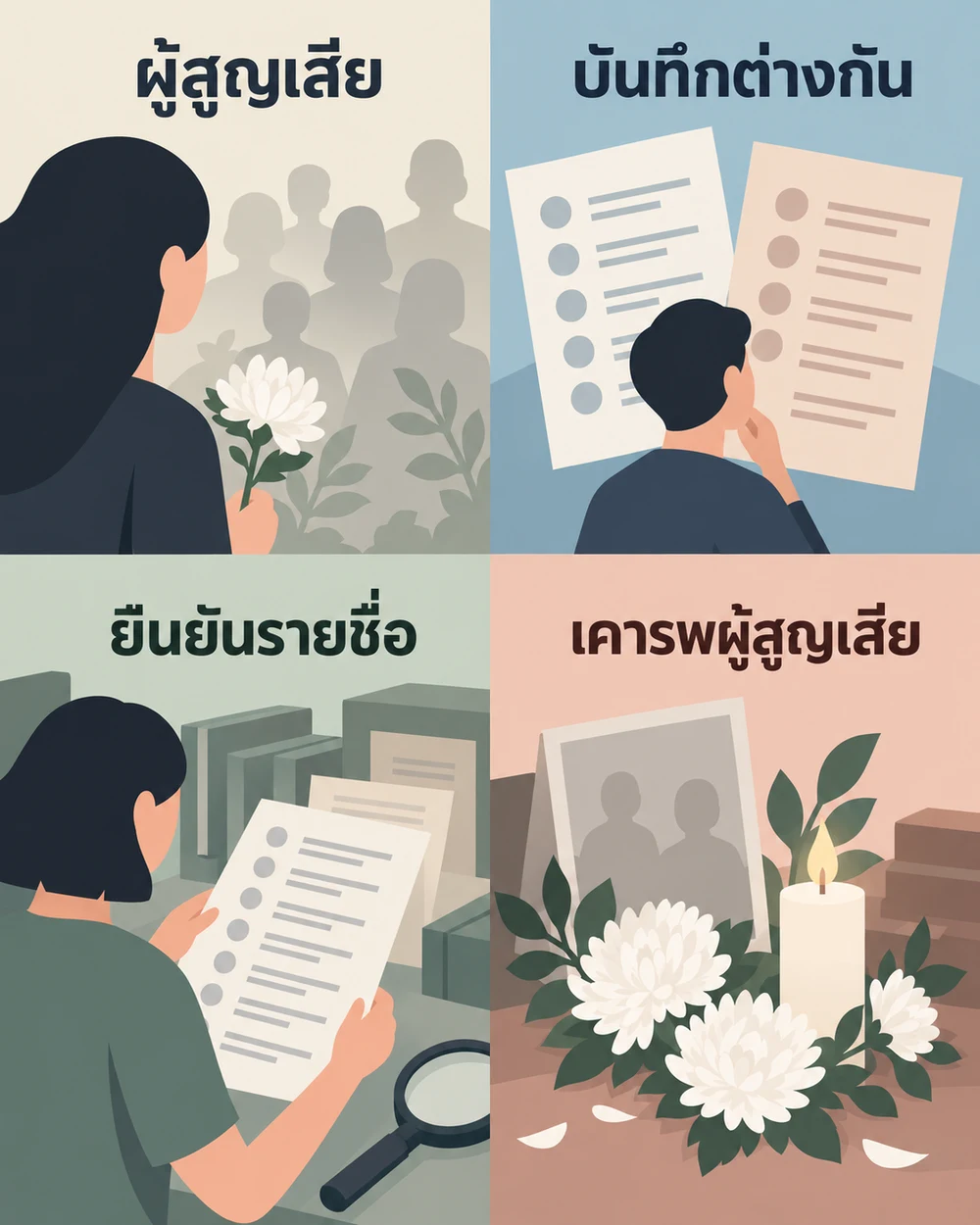 ผู้เสียชีวิต ผู้บาดเจ็บ และข้อจำกัดของตัวเลข