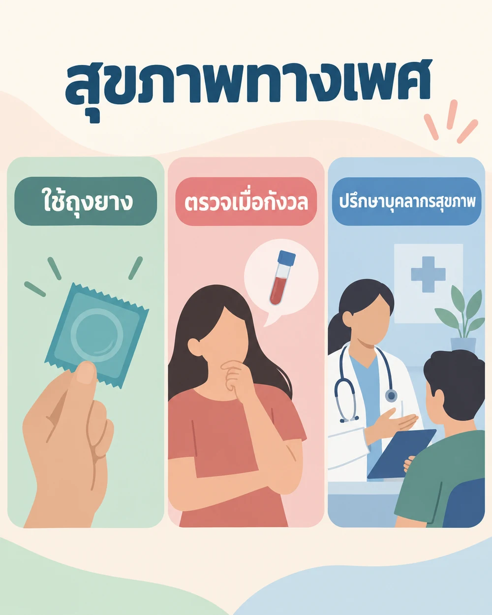 สุขภาพทางเพศและการป้องกัน