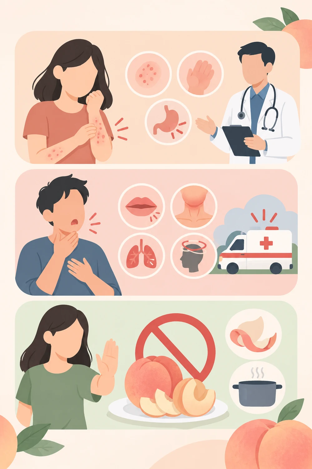 ใครควรระวังการแพ้ลูกพีช