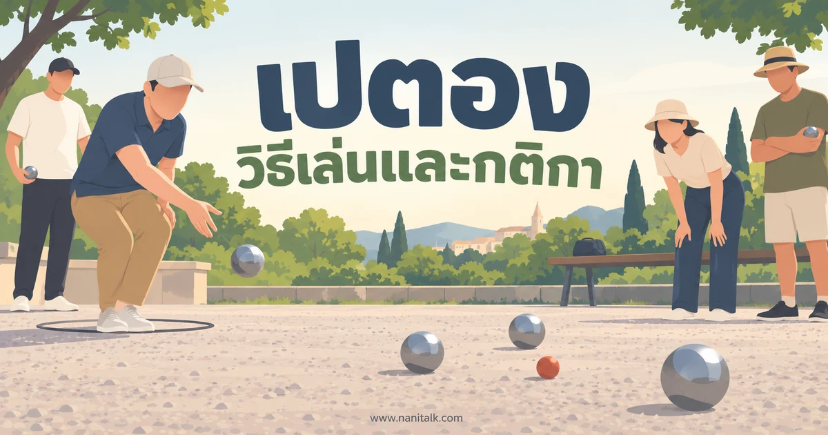 ประวัติเปตอง กฎกติกา และวิธีการเล่น