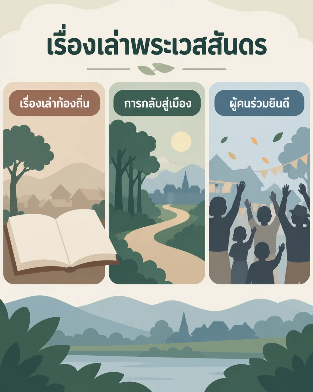 เรื่องเล่าพระเวสสันดรและที่มาของผีตาโขน