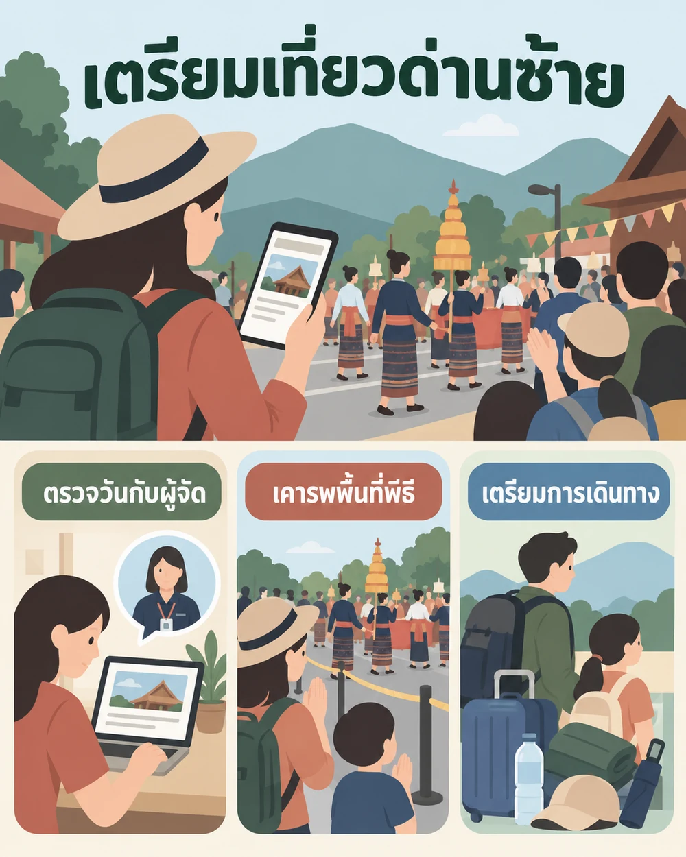เตรียมตัวไปชมผีตาโขนที่ด่านซ้าย