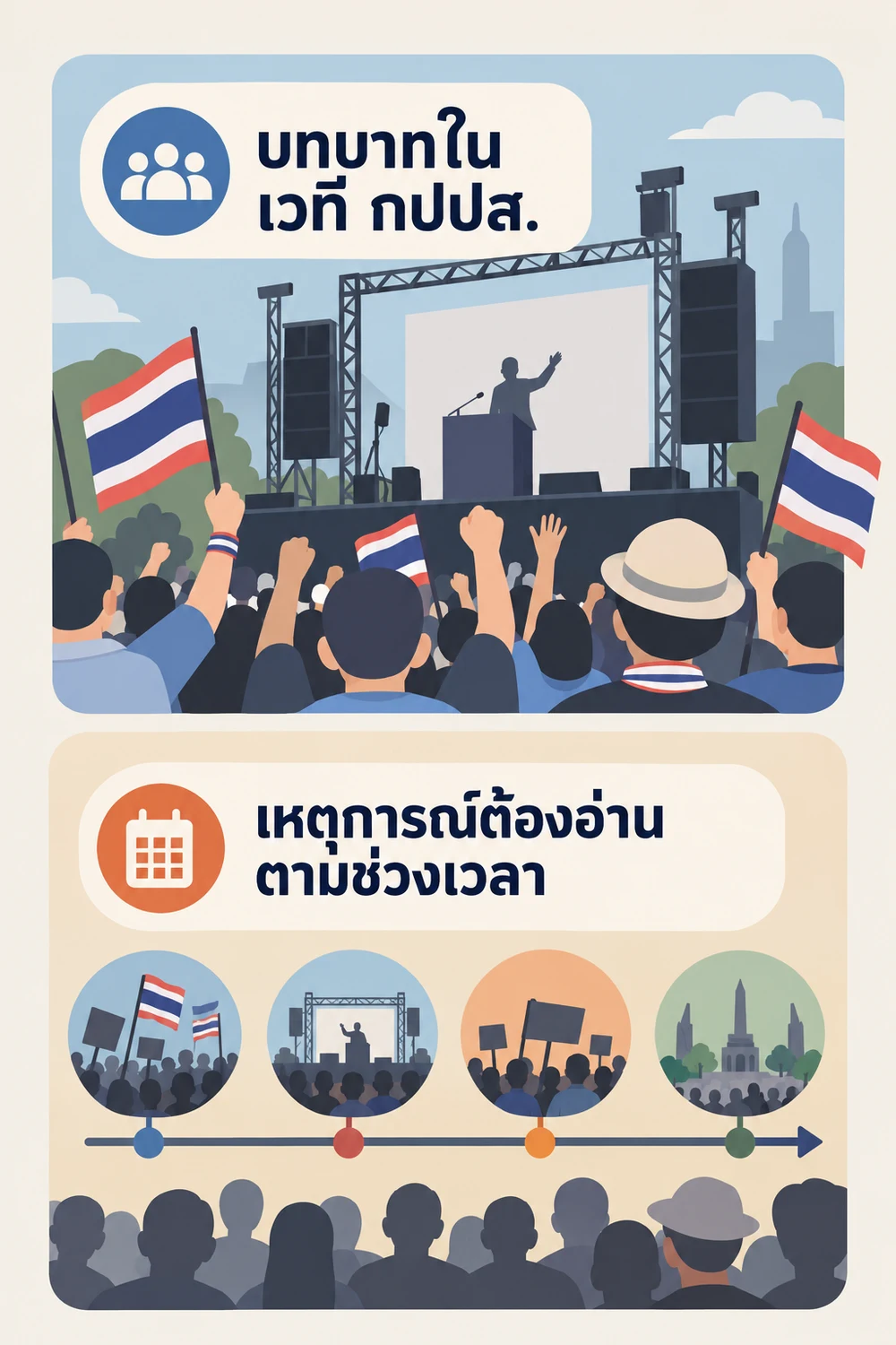 บทบาทในช่วงการชุมนุม กปปส.
