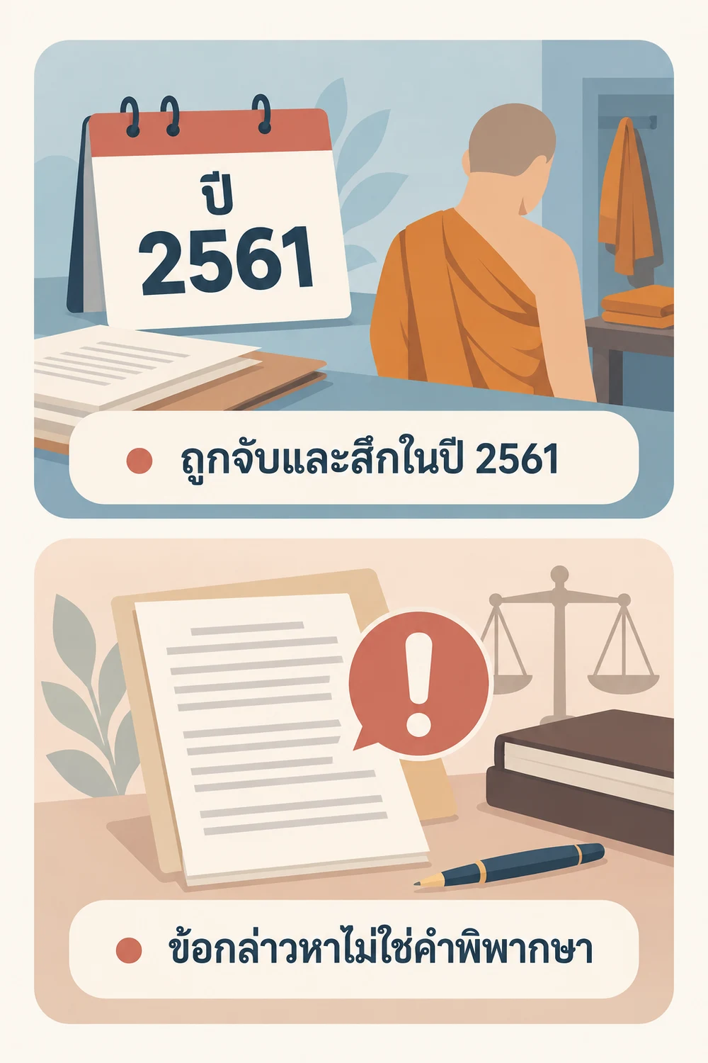 เกิดอะไรขึ้นในกระบวนการคดีปี 2561