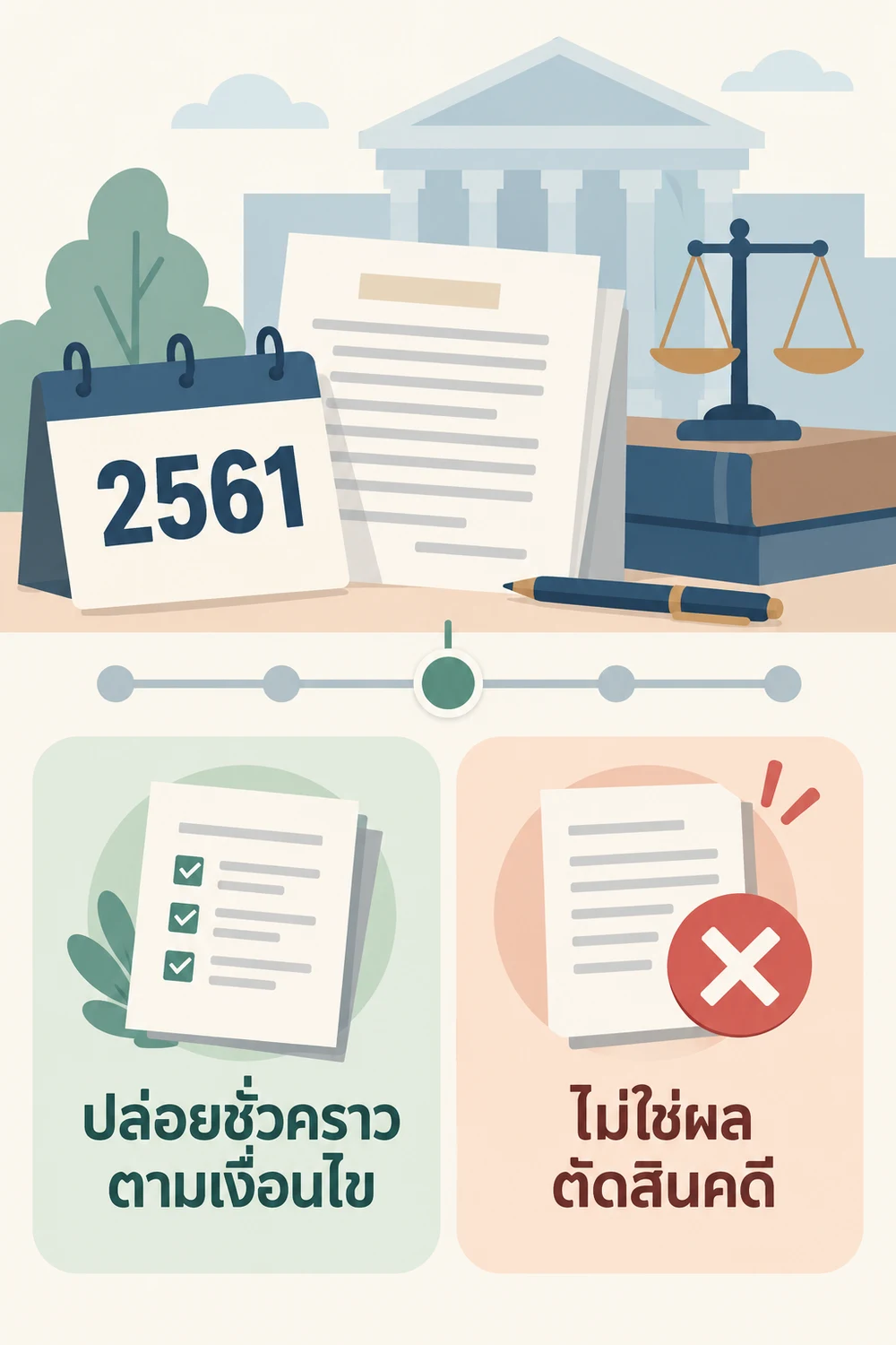 การปล่อยชั่วคราวในปี 2561 หมายถึงอะไร
