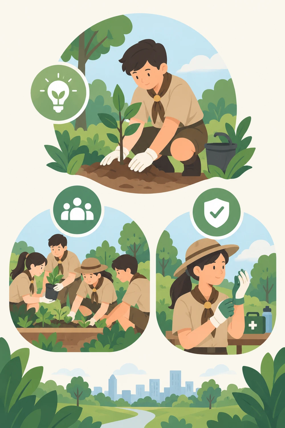 นำหลักลูกเสือไปใช้ในปัจจุบันอย่างไร