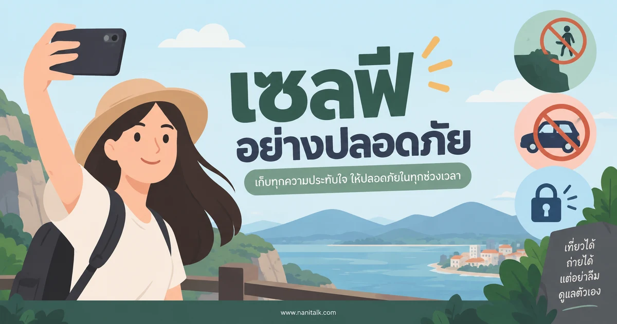 เซลฟี ความหมาย ความเสี่ยง และสถิติผู้เสียชีวิตจากการเซลฟี