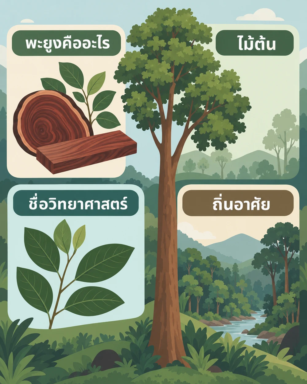 พะยูงคือไม้ชนิดใด