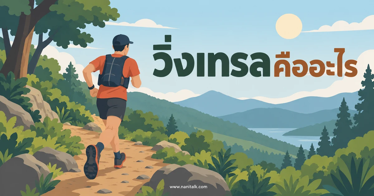 วิ่งเทรลคืออะไร? วิธีเริ่มต้นและเตรียมตัวให้ปลอดภัย