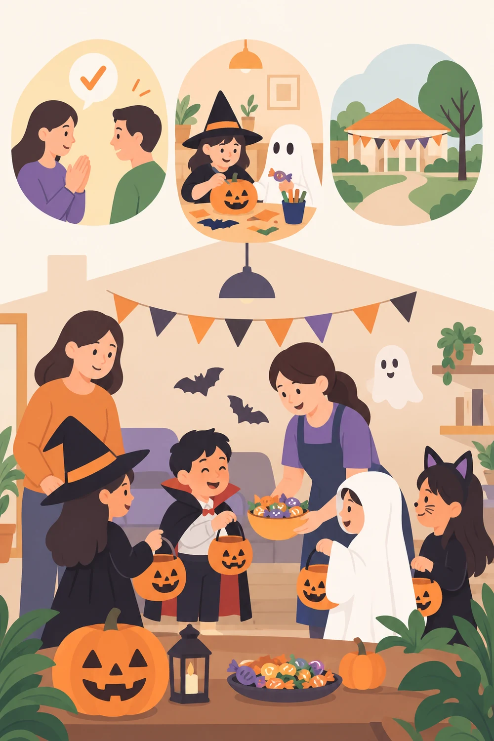 ถ้าชุมชนไม่จัด Trick or Treat ทำอย่างไร