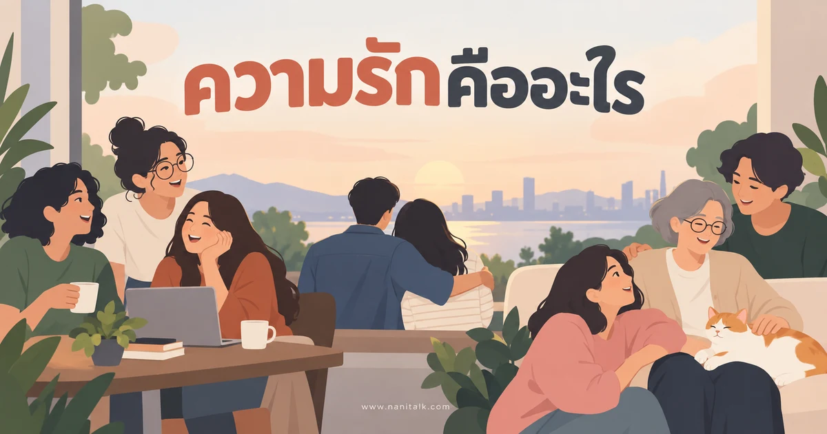 ความรักคืออะไร เข้าใจหลายรูปแบบของความผูกพัน