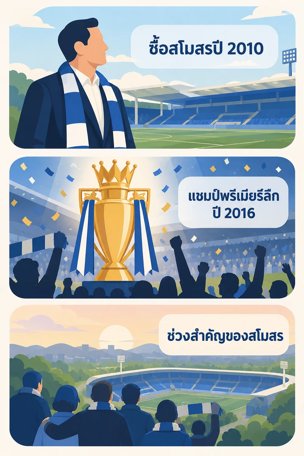 เส้นทางกับเลสเตอร์ ซิตี้