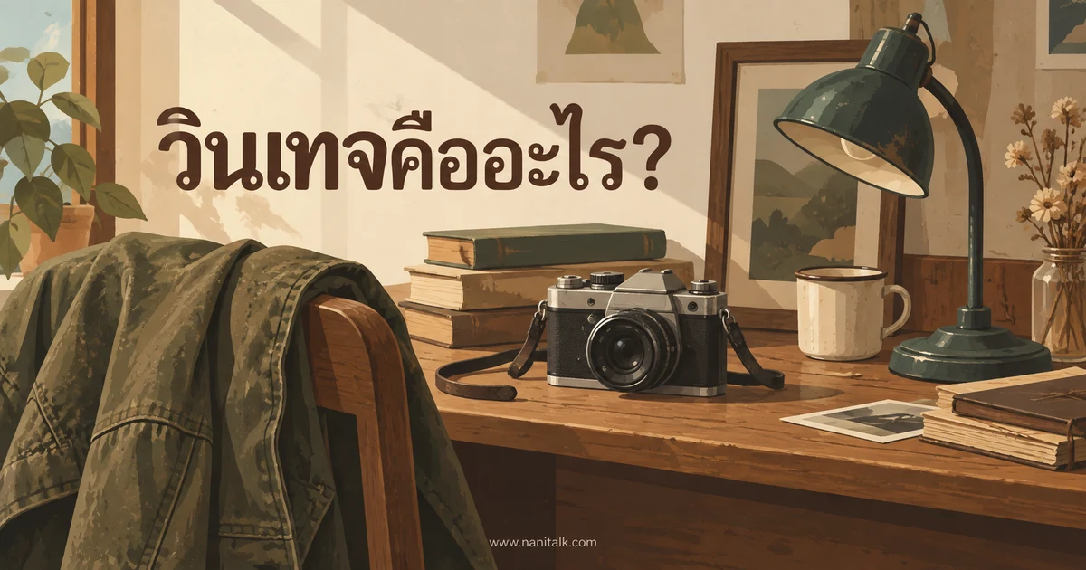 วินเทจ (Vintage) คืออะไร? แยกของเก่าจริงจากสไตล์ย้อนยุค