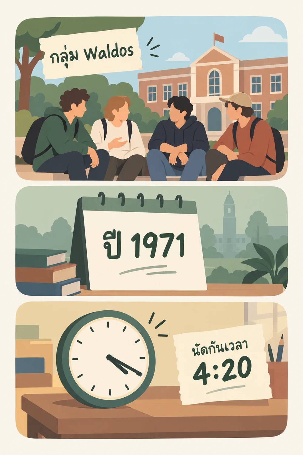 เรื่องเล่าของกลุ่ม Waldos ปี 1971
