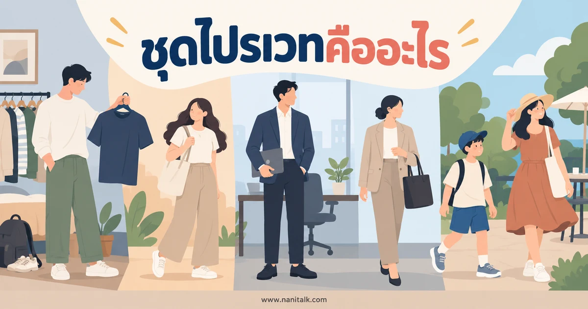 ชุดไปรเวทคืออะไร เลือกแต่งกายให้เหมาะกับสถานที่และโอกาส