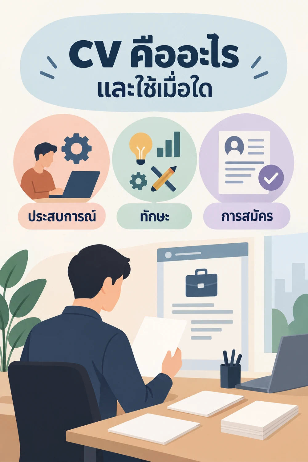 CV คืออะไรและใช้เมื่อใด
