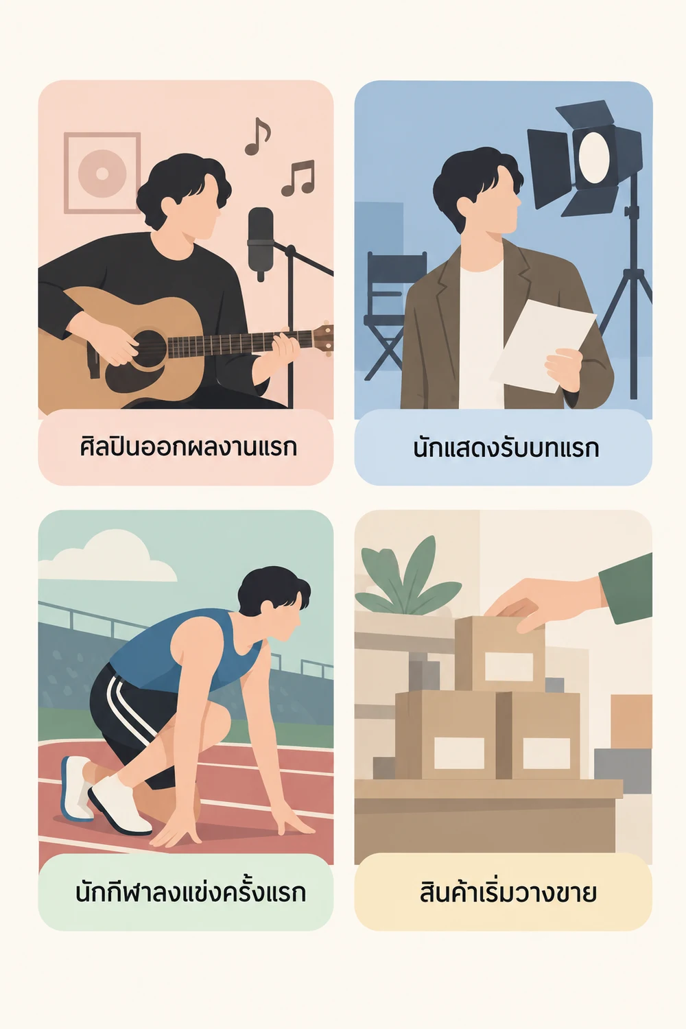 เดบิวต์ใช้ในวงการไหนได้บ้าง?