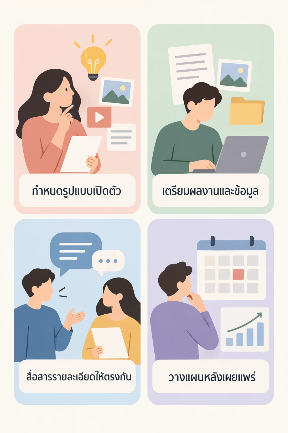 เตรียมตัวก่อนเดบิวต์อย่างไร?