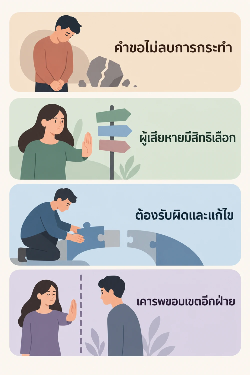 ขออโหสิกรรมแล้วความรับผิดหมดไปหรือไม่