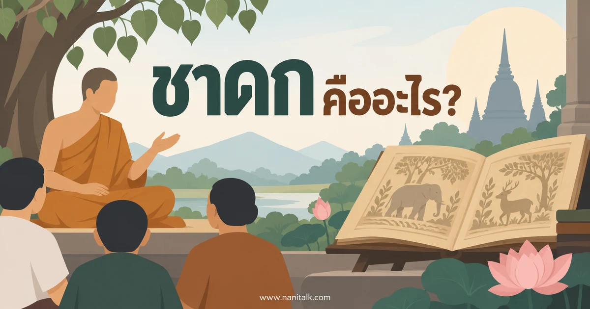 ชาดก คืออะไร? ความหมาย ตัวอย่าง และวิธีอ่านอย่างเข้าใจ