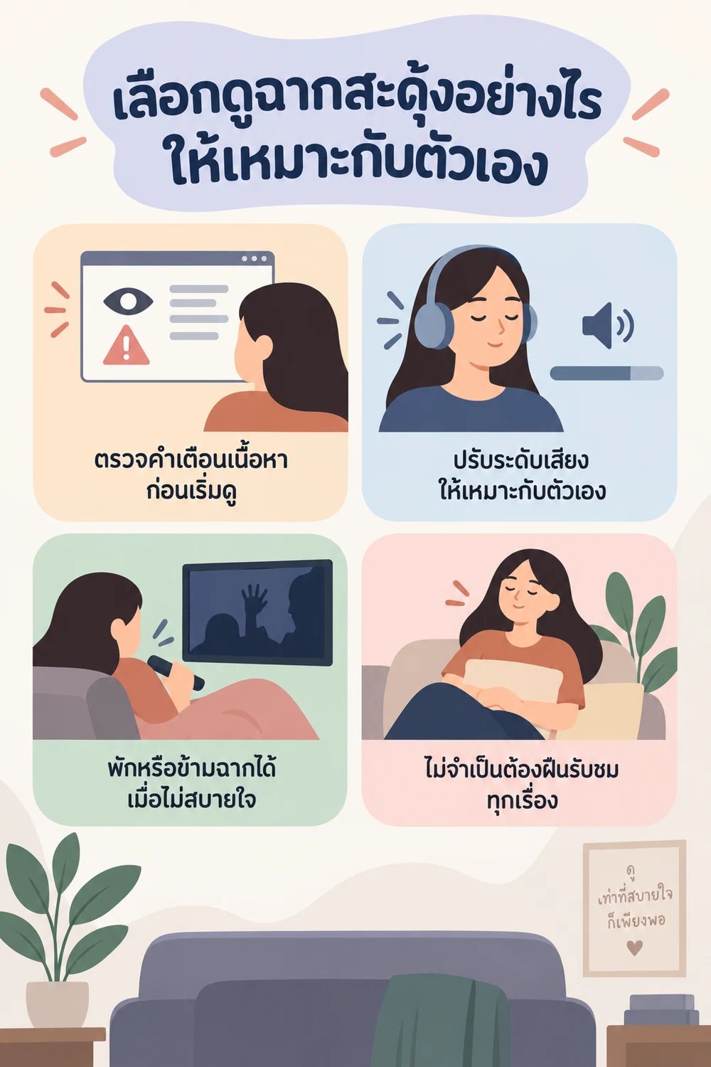 เลือกดูฉากสะดุ้งอย่างไรให้เหมาะกับตัวเอง